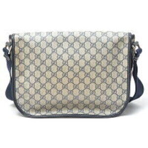 Gucci Blue Beige Plus Tan messenger bag shoulder Navy GG